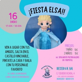 Fiesta Elsa en la Escuela Infantil Trompita