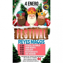 "Festival Reyes Magos" el C.D. Real Sociedad Hípica de Valladolid