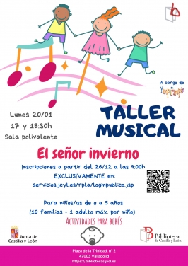 Taller musical “El señor invierno” 