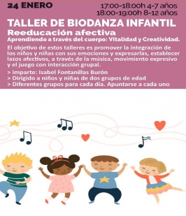 Taller de biodanza infantil