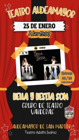 "Bella y Bestia son" en Aldeamayor de San Martín