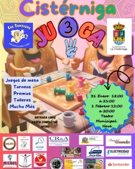 "Cistérniga Juega" en La Cistérniga