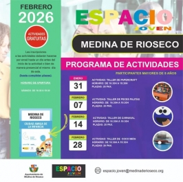 Actividades en el Espacio Joven de Medina de Rioseco