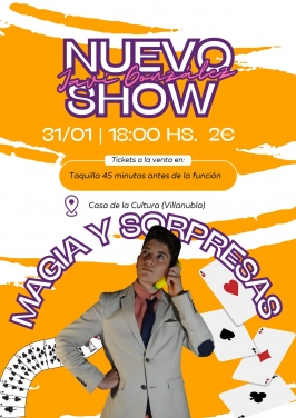 Javi González "Magia y sorpresas" en Villanubla