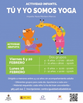 "Tú y yo somos yoga" en el Centro Municipal de Igualdad