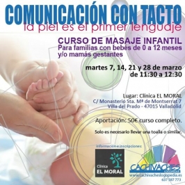 Curso de masaje infantil "Comunicación con tacto"
