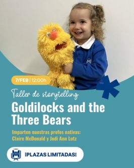 Taller de storytelling "Goldilocks and the Three Bears" 