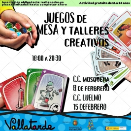 Juegos de mesa en el Centro Cívico José Luis Mosquera
