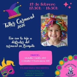 Taller "Carnaval" en la Escuela Infantil Trompita