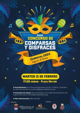 Concurso de comparsas y disfraces en Laguna de Duero