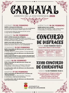 Carnaval en Arroyo de la Encomienda