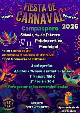 Carnaval 2026 en Campaspero