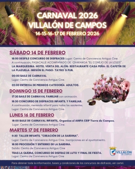 Carnaval 2026 en Villalón de Campos