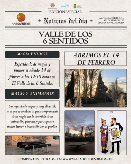 Reapertura del Valle de los Seis Sentidos