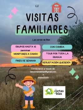 Visitas familiares en Las Cortas de Blas 