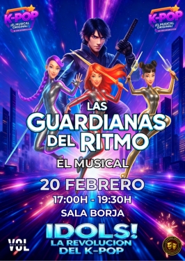 “Las guardianas del ritmo. K-POP, el musical original”