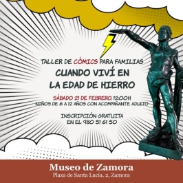 Taller de cómics para familias en el Museo de Zamora