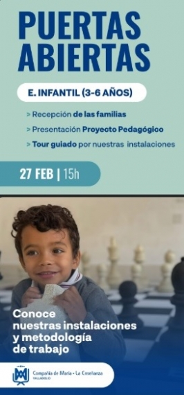 Puertas abiertas Educación Infantil 