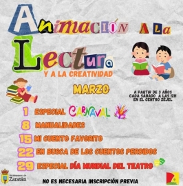 Animación a la lectura y a la creatividad en Zaratán