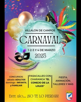 Carnaval 2025 en Villalón de Campos