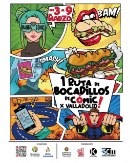Ruta de bocadillos de Cómic 