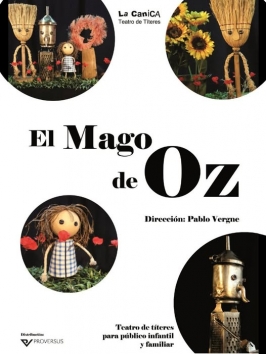 La Canica Teatro de Títeres presenta "El mago de Oz”