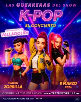 "K-POP El Concierto, Las Guerreras del Show” 