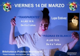 "Transparentes" en la Biblioteca Pública de Tudela de Duero