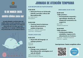 "Jornada de atención temprana" en el Centro Cívico  Zona Sur