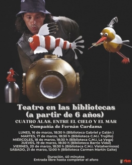 Compañía Fernán Cardama presenta "Cuatro alas, entre el cielo y el mar"