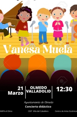 Vanesa Muela presenta "Concierto didáctico" en Olmedo