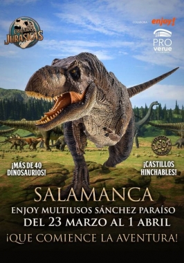Criaturas Jurásicas en Salamanca