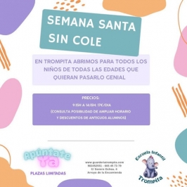 Días sin cole en la Escuela Infantil Trompita