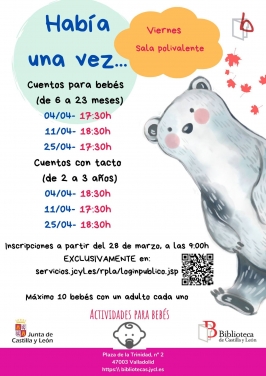 "Había una vez... cuentos" en la Biblioteca Pública de Castilla y León