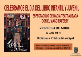 "Mago Referty" en la Biblioteca Pública de Tudela de Duero