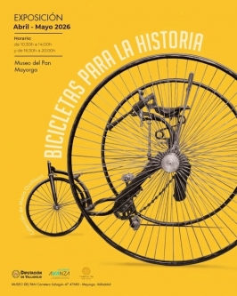 “Bicicletas para la historia” en el Museo del Pan de Mayorga