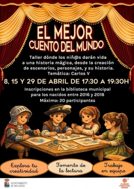 Taller "El mejor cuento del mundo" en Mojados