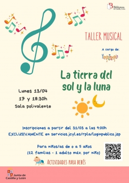 Taller musical "La tierra del Sol y la Luna"