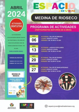 Actividades en el Centro Joven de Medina de Rioseco