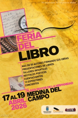 Feria del Libro en Medina del Campo