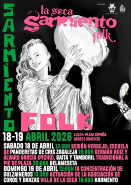 Sarmiento Folk y Fiesta del Verdejo en la Seca