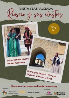 Visitas teatralizadas en Medina de Rioseco
