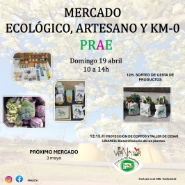 Mercado Ecológico, Artesano y Km0 en el PRAE