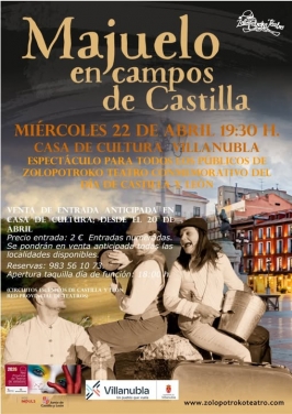 Zolopotroko Teatro presenta “Majuelo en Campos de Castilla” 
