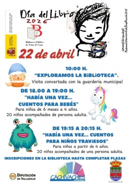 Día del Libro en Viana de Cega 