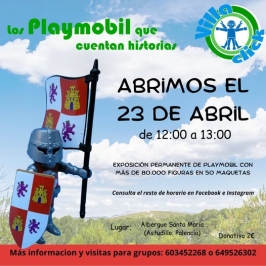 Los Playmobil que cuentan historias en Astudillo