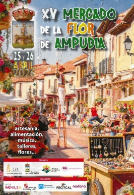 XV Mercado Regional de la Flor en Ampudia