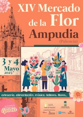 XIV Mercado Regional de la Flor en Ampudia