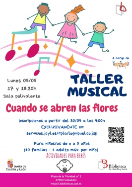 Taller Musical "Cuando se abren las flores" 