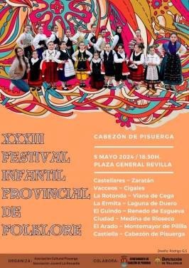 XXXIII Festival Infantil Provincial de Folklore en Cabezón de Pisuerga